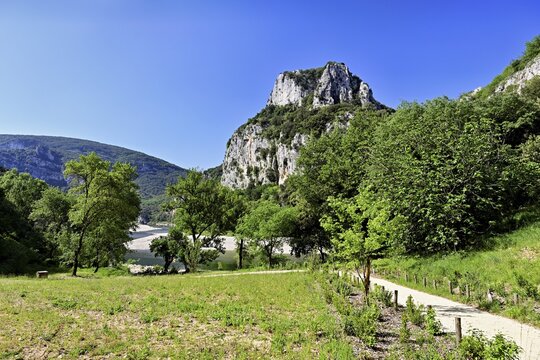 Ard&egrave;che River, Ard&egrave;che Gorge, Gorges de l'Ard&egrave;che, Vallon-Pont-d'Arc, Rh&ocirc;ne-Alpes, France