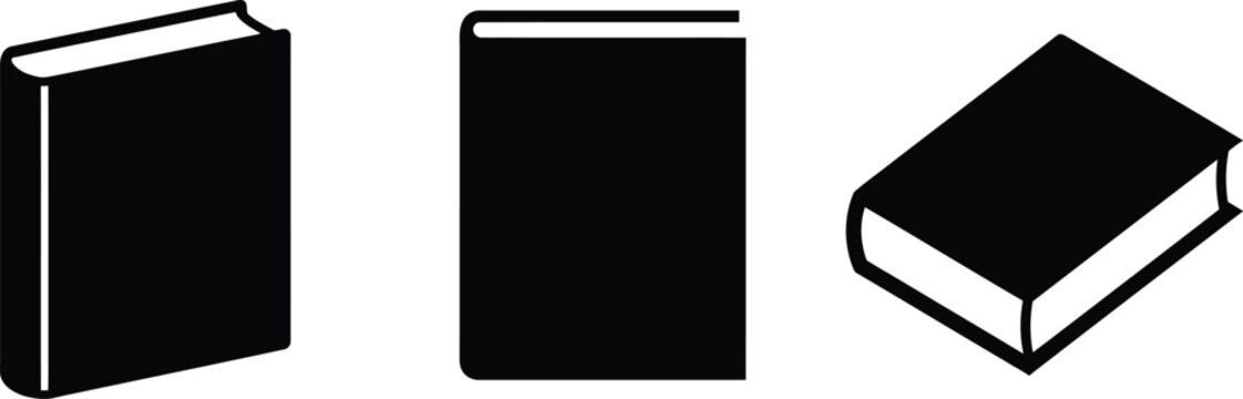 Stack of books showing different angles in a graphic set with education literature graphics hardcover learning knowledge university