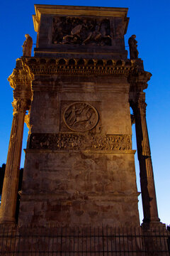The Arch of Constantine in Early Evening, Rome, Italy on May 24th, 2026