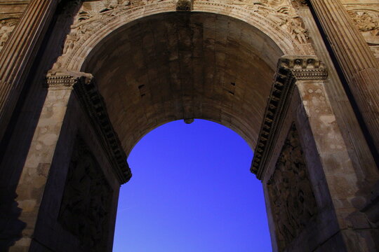 The Arch of Constantine in the Early Evening, Rome, Italy on May 24th, 2026