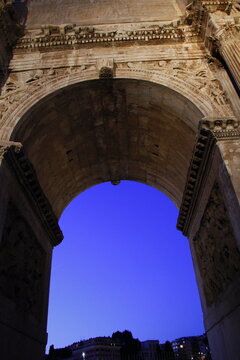 The Arch of Constantine in the Early Evening, Rome, Italy on May 24th, 2026