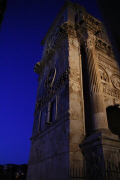 The Arch of Constantine in the Early Evening, Rome, Italy on May 24th, 2026