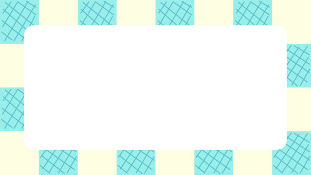 Checkered Pattern Frame
