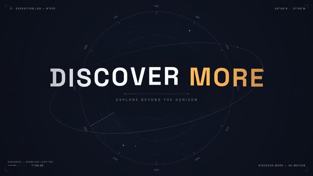 Discover more explore beyond the horizon expedition log sci fi navigation HUD interface