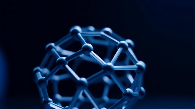 Crystal lattice model rotating