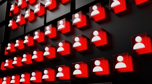 Close up of social media feed with negative comments about company scandal. Red user icons show angry community reaction, online criticism. Digital interface displays viral bad reputation damage,