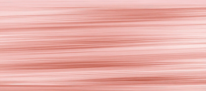 Rose gold brushed metal texture with horizontal parallel lines