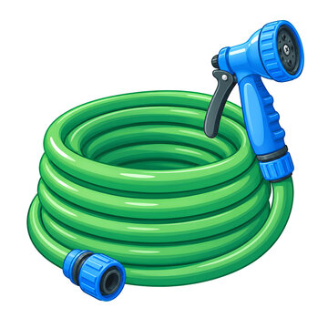 coiled garden water house