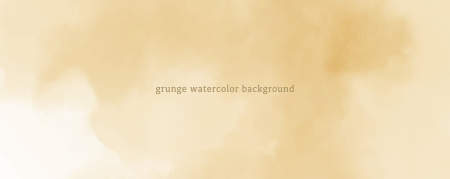 Abstract watercolor art background template. brown watercolor backdrop empty space for text, banner, presentation or product display graphic design