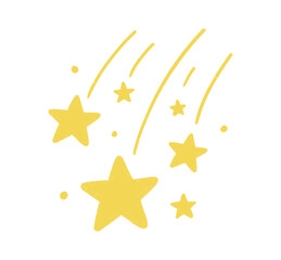 falling yellow star © 원미 김