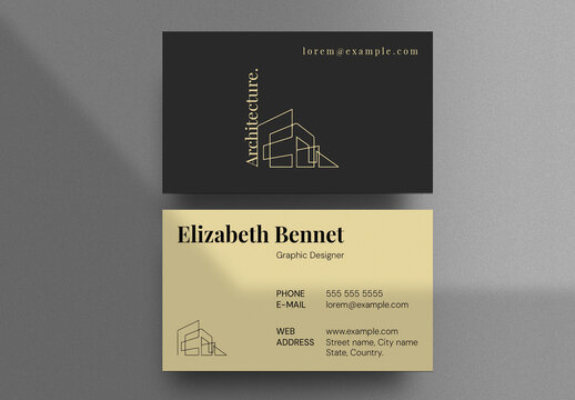 Minimal Creative Modern Business Card Template Layout