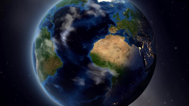 Earth Zoom In to Alexandroupoli Greece Satellite Map Animation