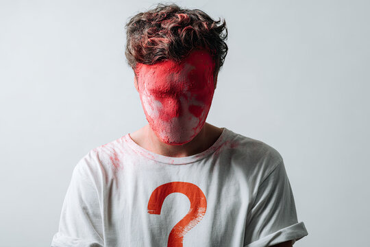 a person with a question mark