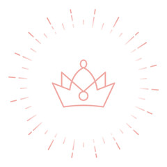 Png cute royal crown doodle element, transparent background © Rawpixel.com