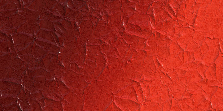 red background