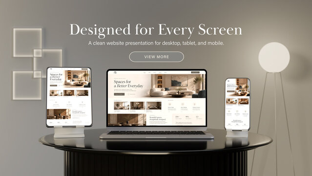 Multi Device End Screen Mockup