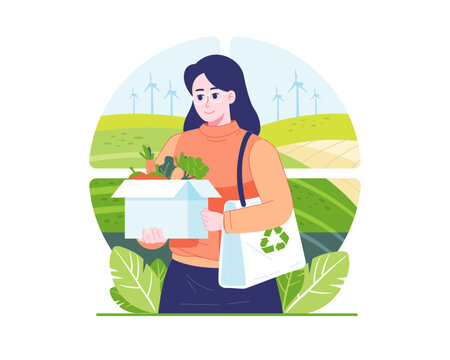 Organic Farming and Sustainable Shopping