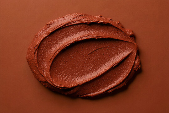 Red Cambrian Mineral Earth Clay Macro Surface Texture Flat Lay