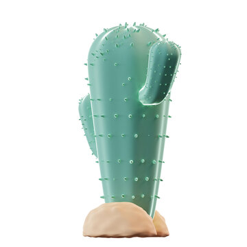 3D Illustration Kactus