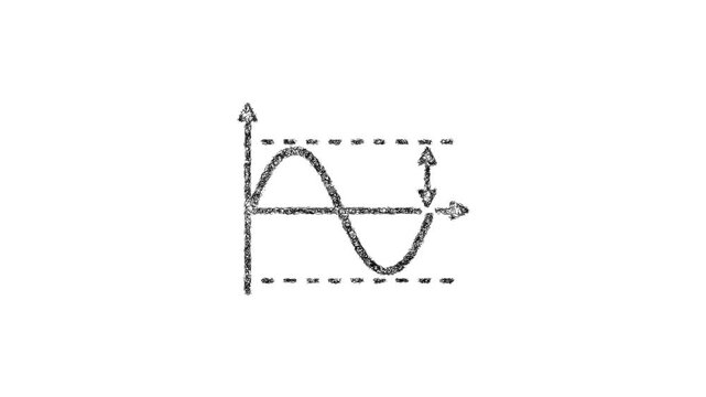 Sketch amplitude icon animation - smooth progressive reveal