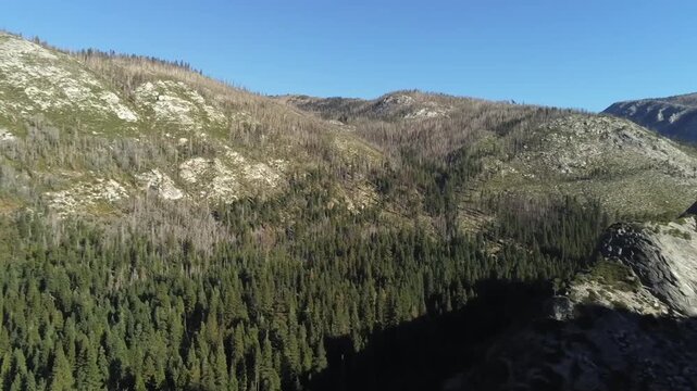 Eldorado National Forest Aerial View