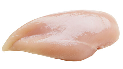 Raw skinless chicken breast fillet piece © Asmud