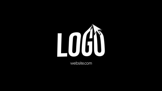 Kinetic Logo Motion Shapes Cursor Dark &ndash; Creative Geometric Logo Reveal, Dynamic Shape Animation and Energetic Brand Motion Effects for Promos, Openers and Social Media Videos