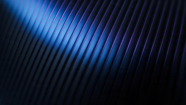 Abstract Linear Texture with Blue Light Beam