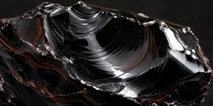 Obsidian Conchoidal Fracture