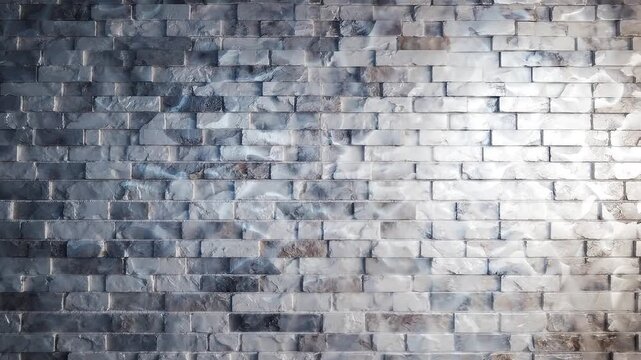 Brick wall texture background featuring aged grey masonry surface with rustic block pattern design