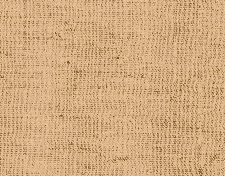 Seamless beige burlap texture pattern replicates coarse woven canvas fabric material. Rustic cloth background, natural linen textile surface, and vintage craft paper