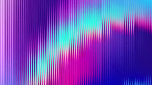 Abstract background with vertical lines and vibrant purple, blue, and pink gradient color transitions