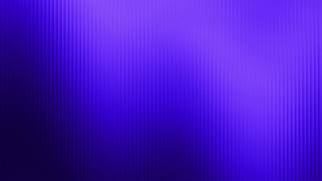 Vibrant blue and purple fluted glass texture abstract gradient background