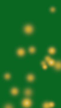 Christmas bokeh lights floating on festive dark background