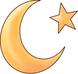 moon and stars © 은 가