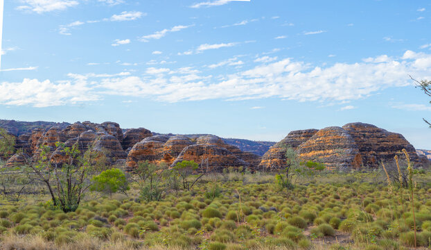 Purnalulu National Park landscape with recognizable karst rock formations.