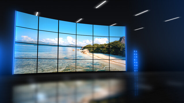 Stage Lights 04 &ndash; Dynamic Concert Lighting Effects, Animated Spotlights, Colorful Stage Beams and Professional Show Lighting Motion Graphics for Video Editing
