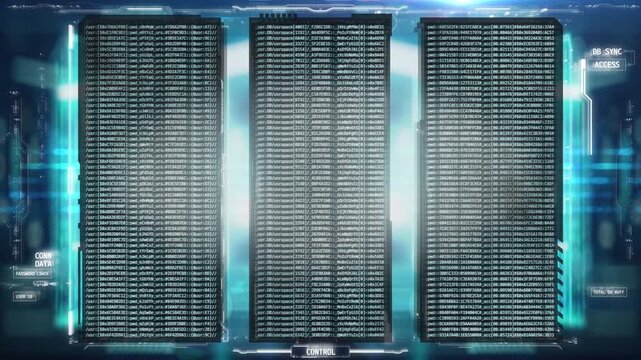 Cyberattack in progress, password being cracked and confidential data leaked