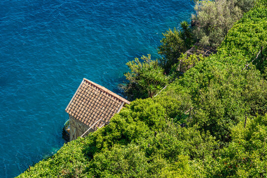 Scenic summer sight in Amalfi, Province of Napoli, Campania, Italy.