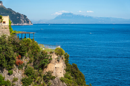 Scenic summer sight in Atrani, Amalfi Coast, Province of Napoli, Campania, Italy.