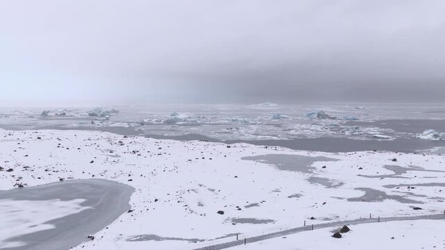 J&ouml;kuls&aacute;rl&oacute;n (Iceland) | Drone