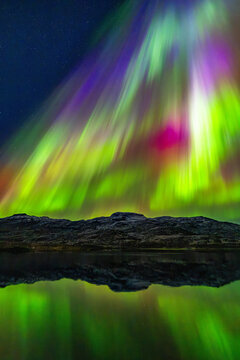 Polarlicht - Aurora Borealis 10.10.2026 - Norwegen - Narvik - Nordlichter - intensiv