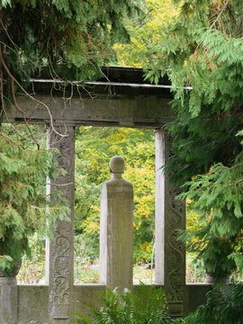 Cordesdenkmal auf dem Friedhof Ohlsdorf in Hamburg