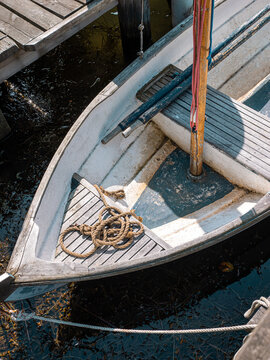 old wooden boat