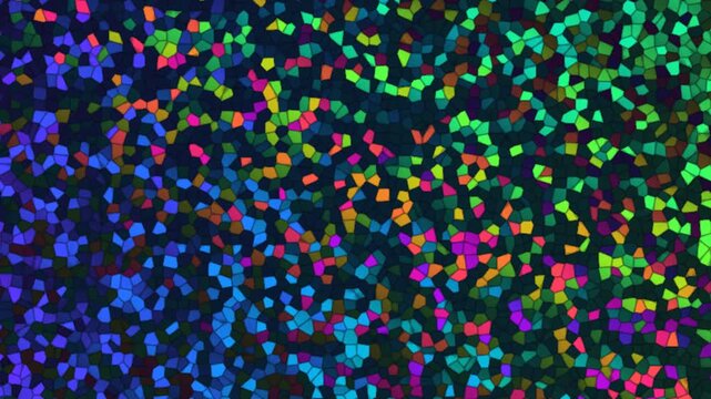 Black opal play of color with spectral flecks flashing and shifting as light moves