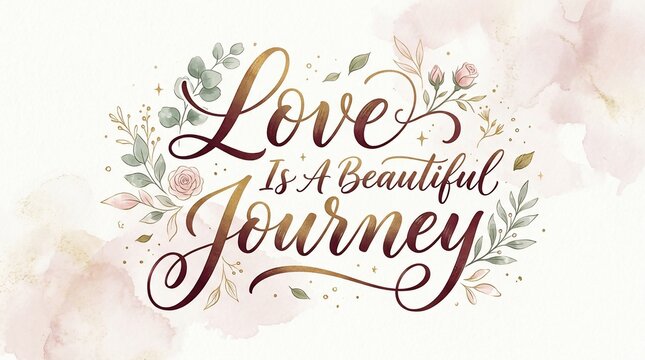 Love journey quote