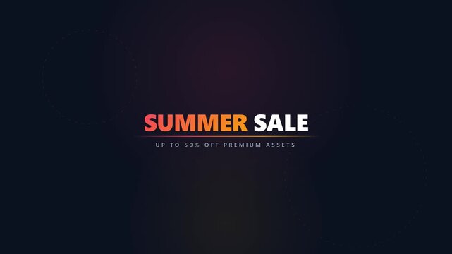 A premium, microstock-safe UI animation featuring a split-line mask reveal. The main promotional text emerges upwards from an expanding central line, while the subtitle smoothly slides downwards. Driv