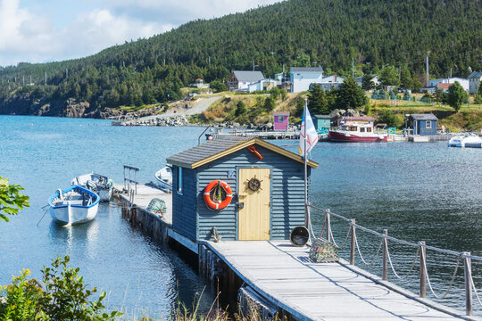 Huts in Newfoundland