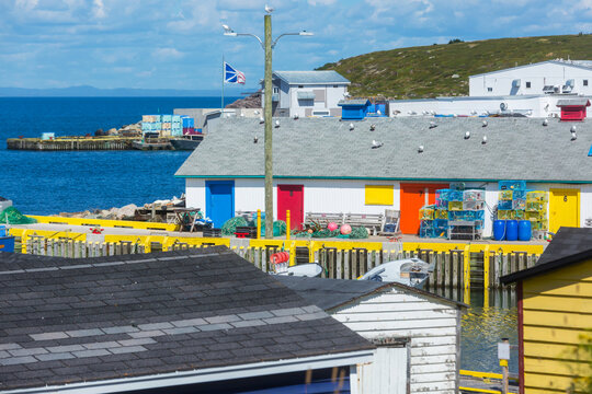 Huts in Newfoundland