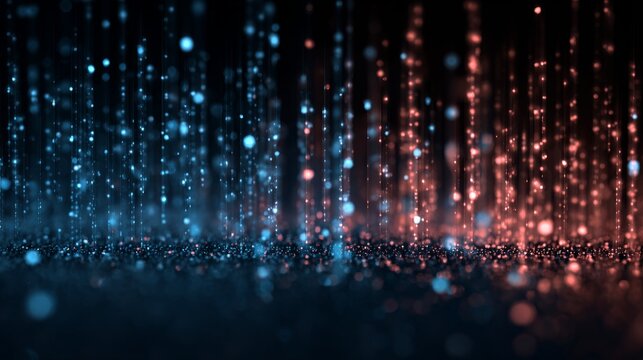 Digital data exchange technology background with glowing network connections, secure information transfer, global connectivity, and futuristic communication infrastructure